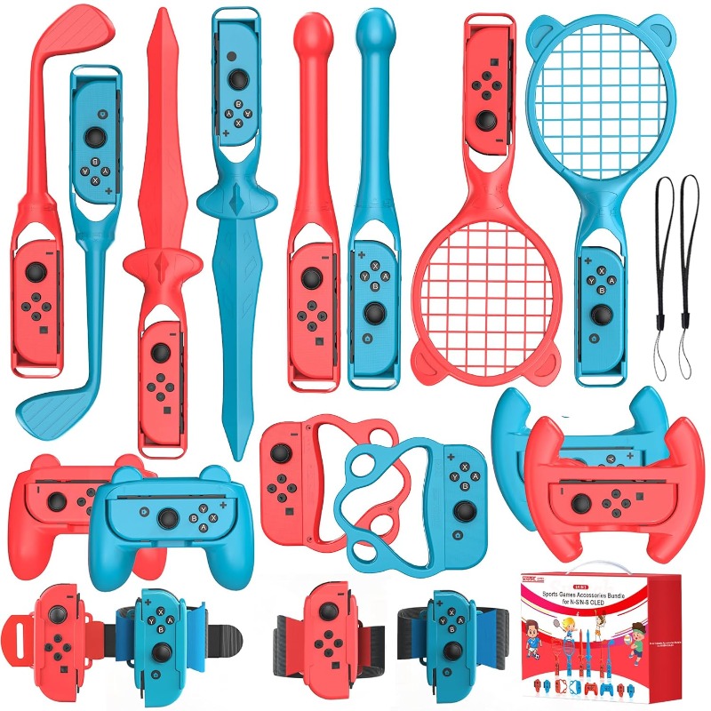 Party Games Nintendo Switch 2 - For Switch 2 Sports Accessories Bundle