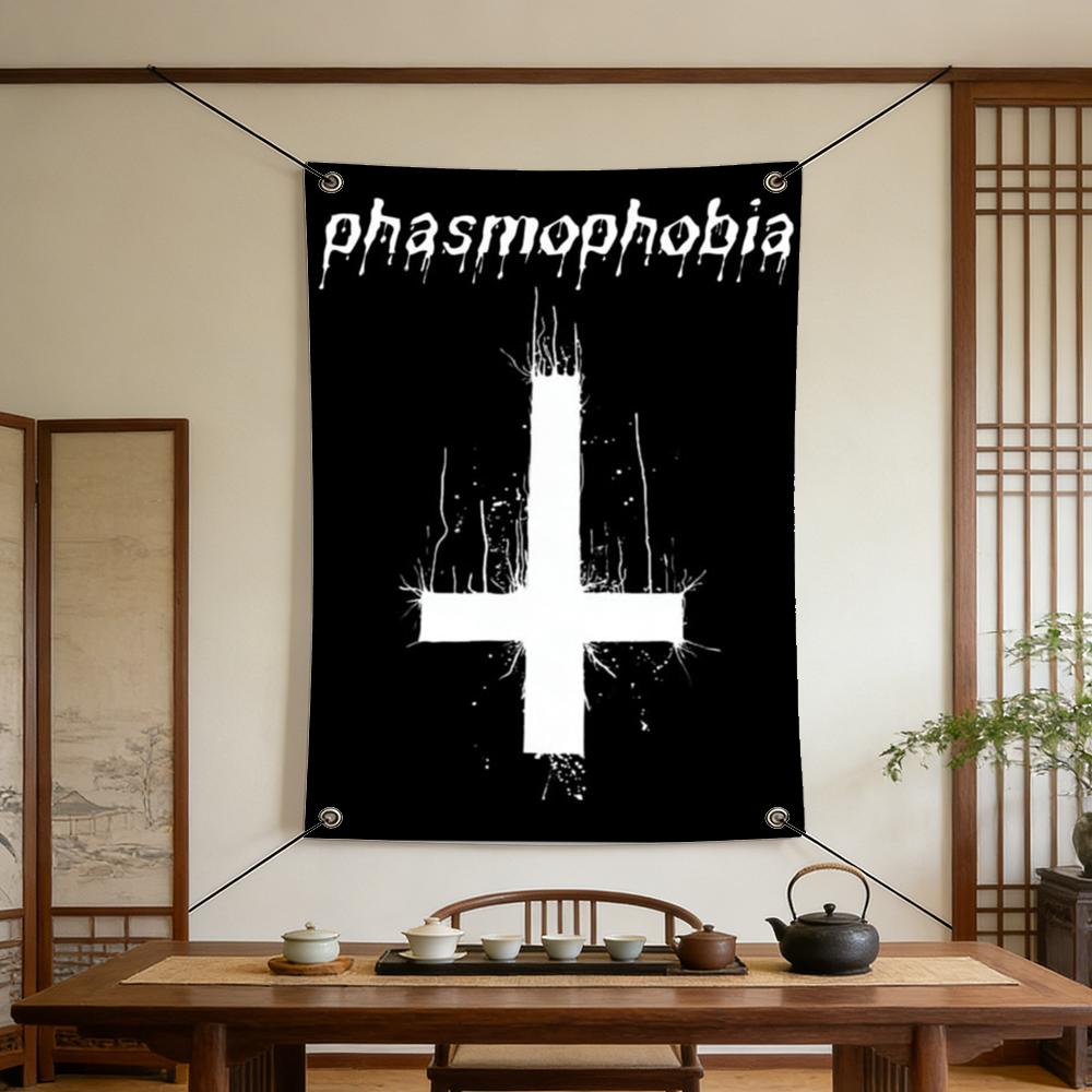 Game P-Phasmophobia Flags Flag - Party Games Stream ulasan dan harga