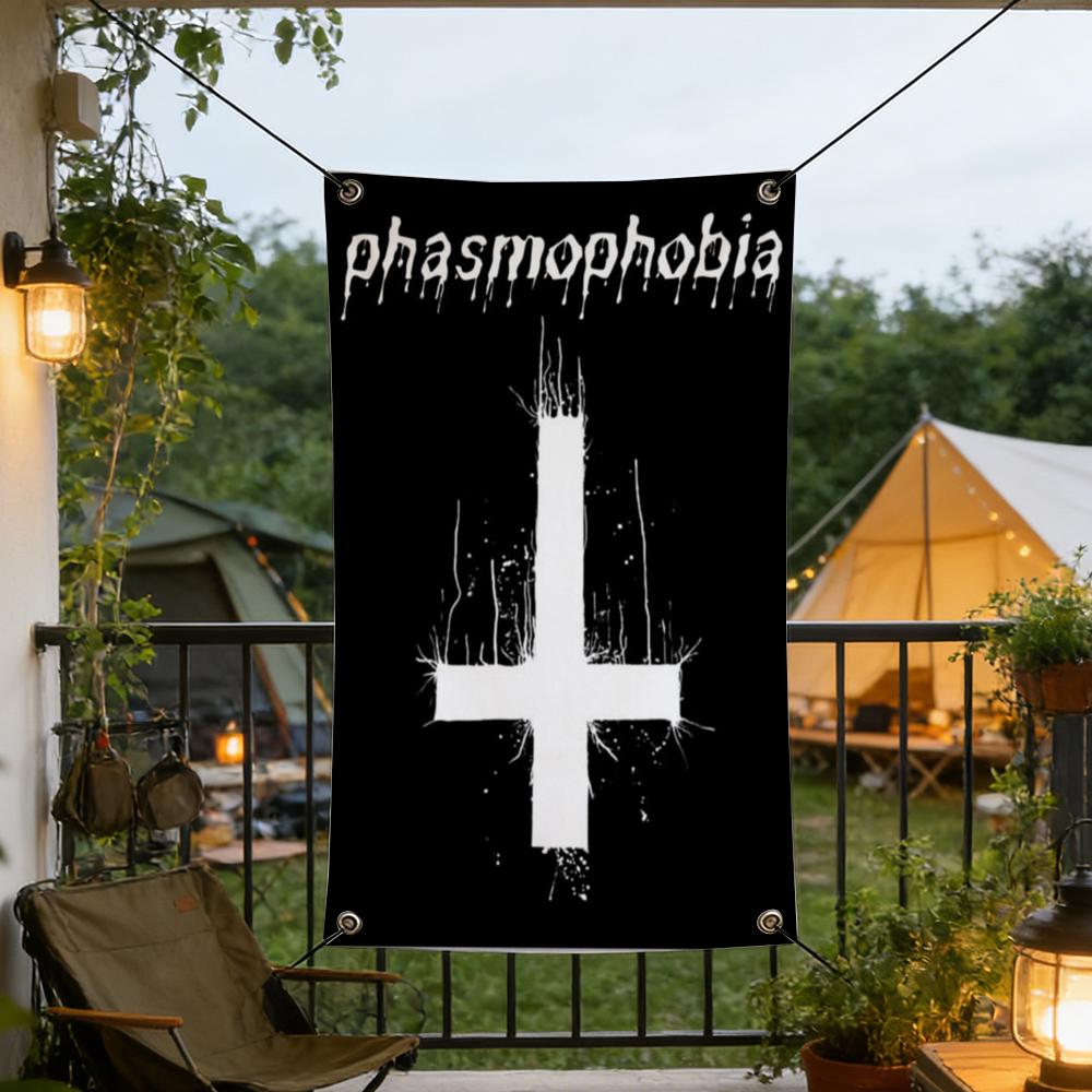 Game P-Phasmophobia Flags Flag - Party Games Stream ulasan dan harga