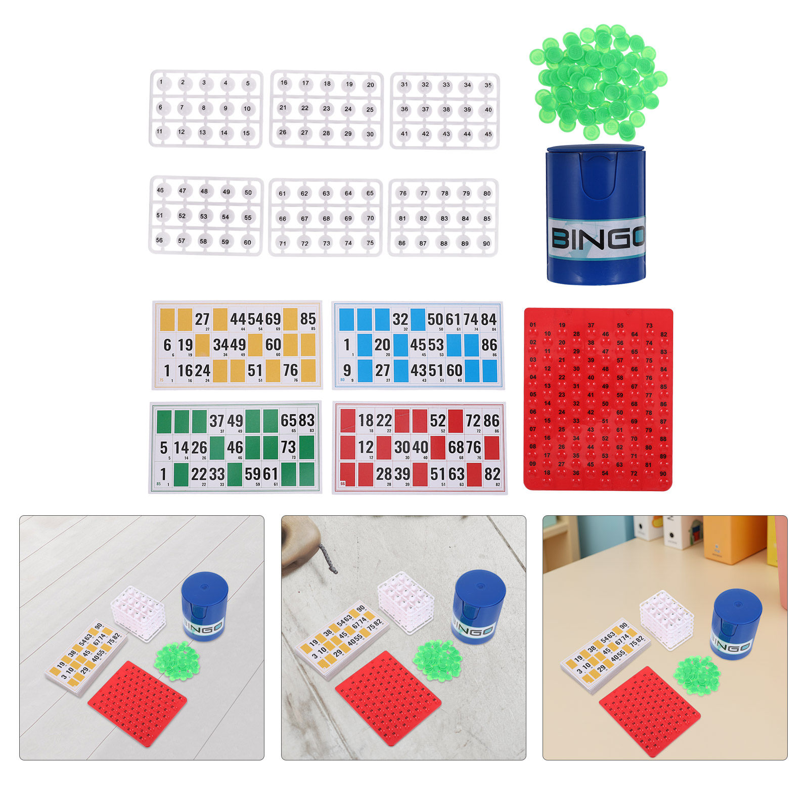 1Set Portable Children Bingo G - Party Games Bingo ulasan dan harga
