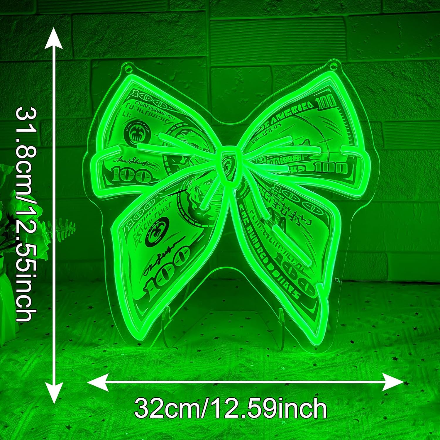 Money Neon Sign USB Powered LE - Party Games Shop ulasan dan harga