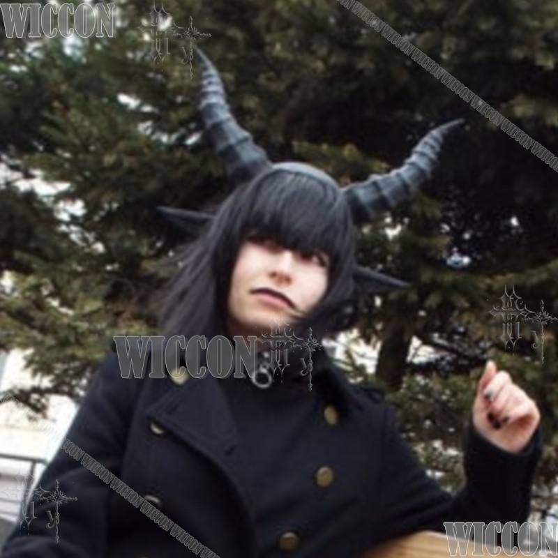 Black Demon Horn And Ear Headp - Party Games Stream ulasan dan harga