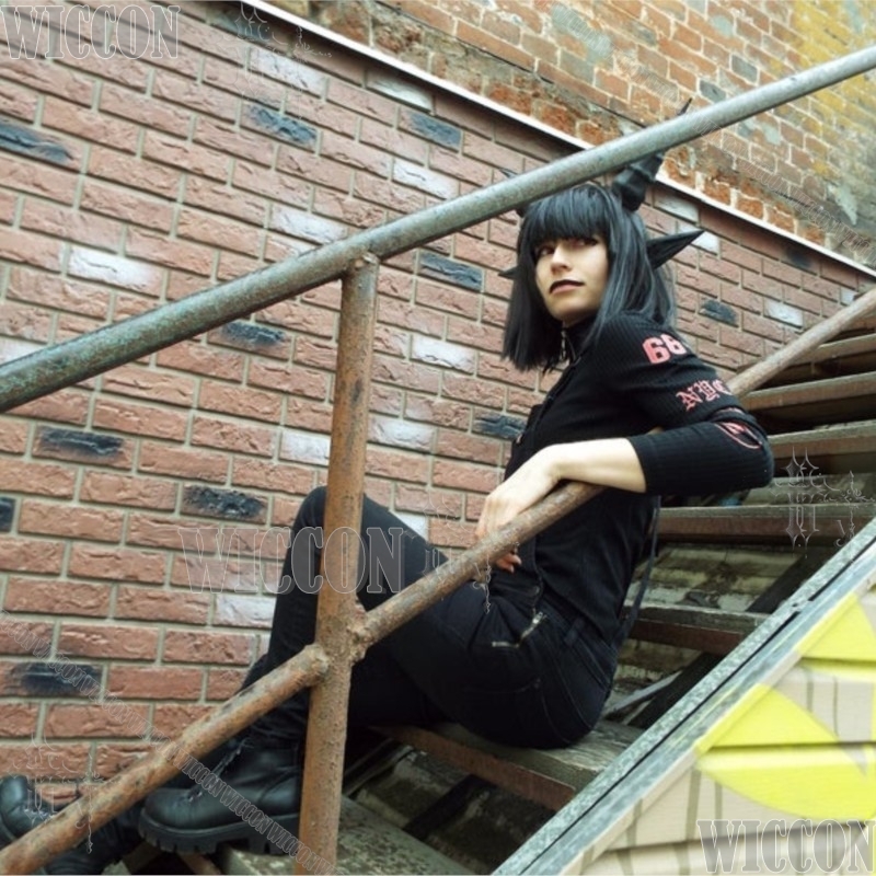 Black Demon Horn And Ear Headp - Party Games Stream ulasan dan harga