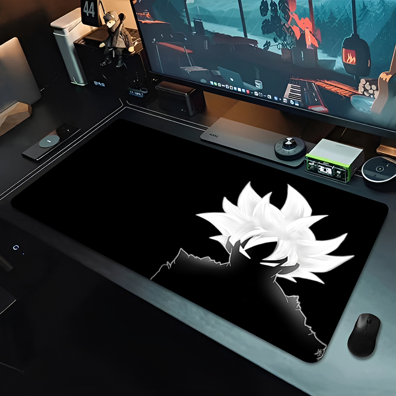 DBZ Black Anime Mouse Pad Drag - Party Games Pc ulasan dan harga