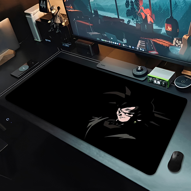 DBZ Black Anime Mouse Pad Drag - Party Games Pc ulasan dan harga