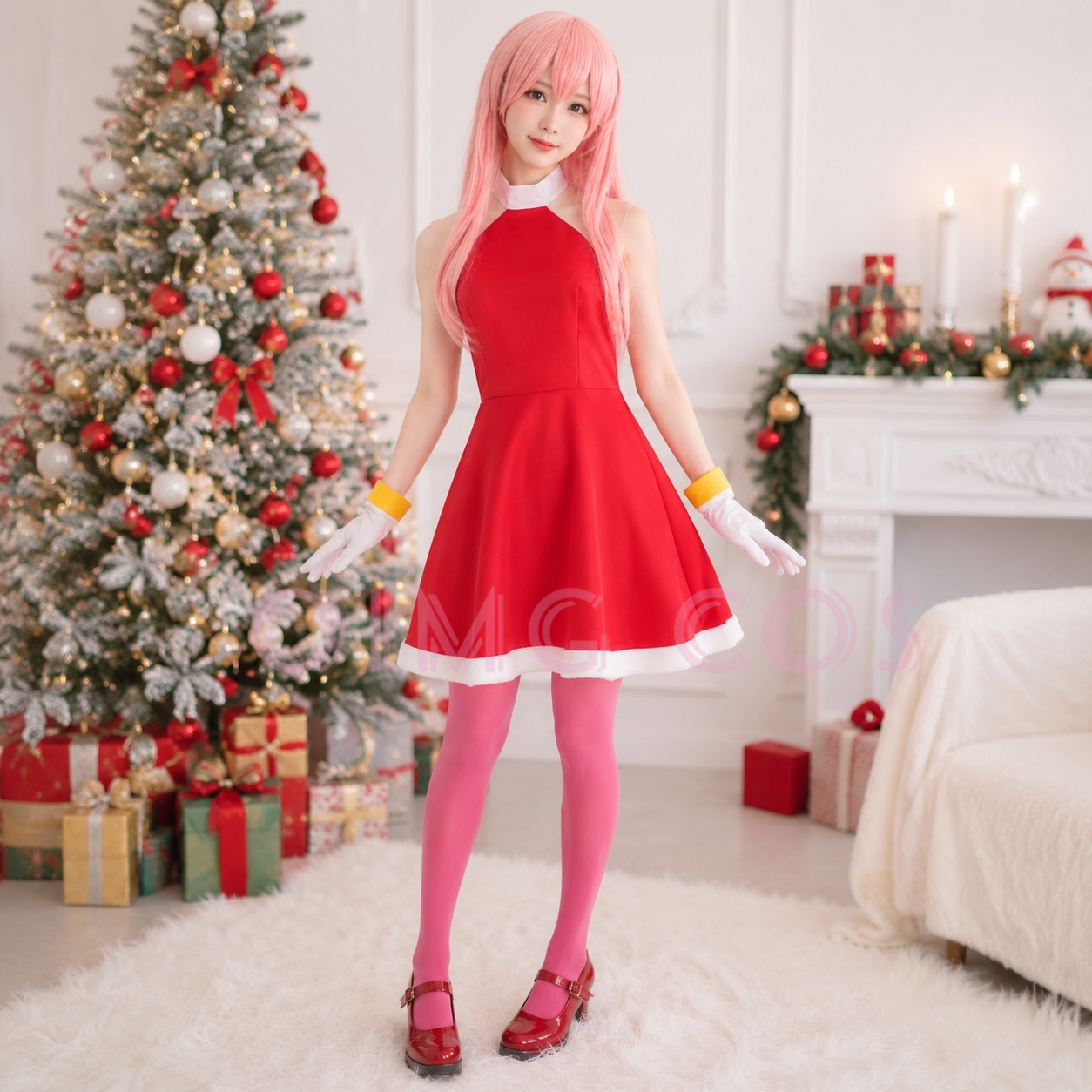Amy Rose Cosplay Costume Adult - Party Games Young Adults ulasan dan harga