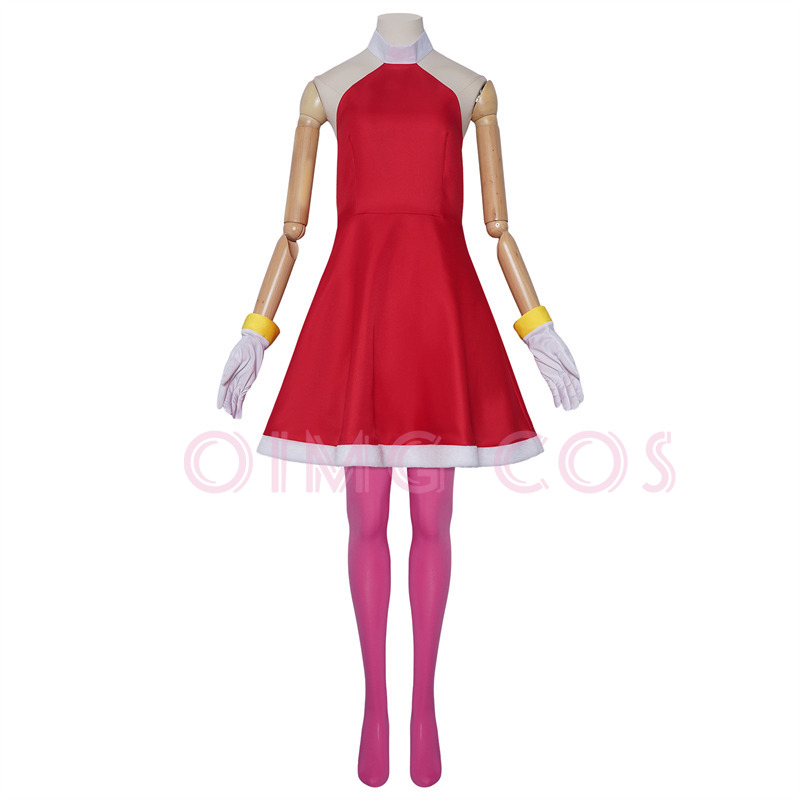 Amy Rose Cosplay Costume Adult - Party Games Young Adults ulasan dan harga