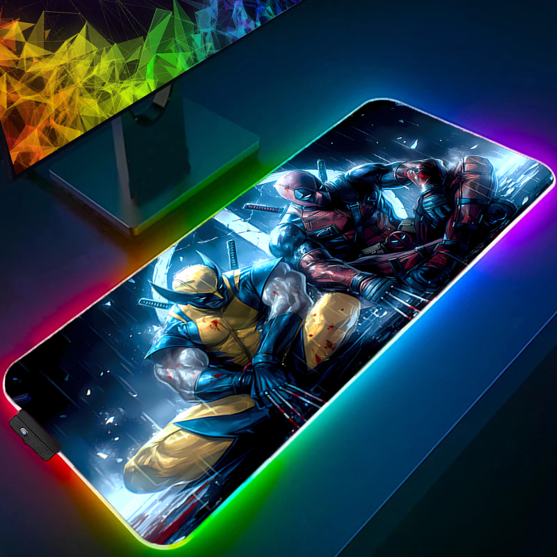 LED Mouse Pad Gaming Backlight - Party Games Pc ulasan dan harga