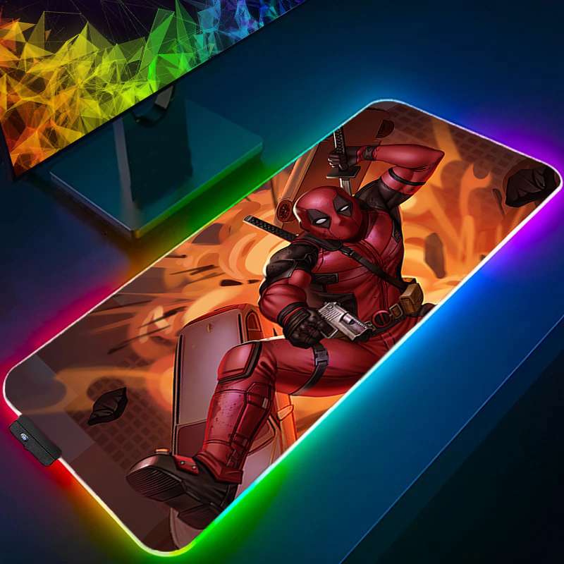 LED Mouse Pad Gaming Backlight - Party Games Pc ulasan dan harga