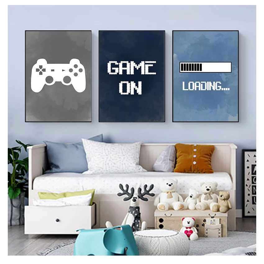 Nursery Boys Wall Decor , Gami - Party Games Kids ulasan dan harga