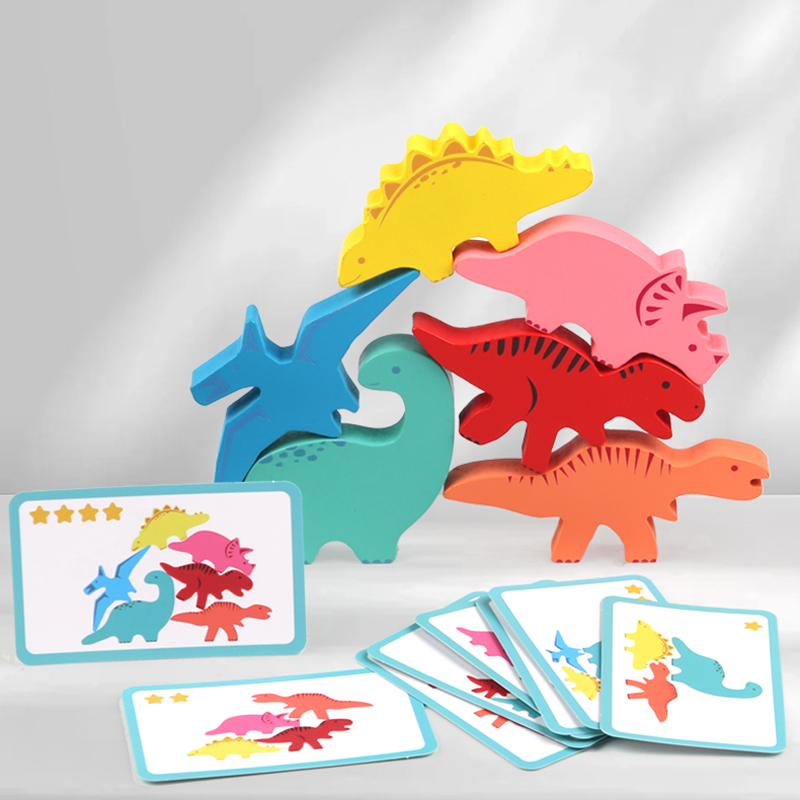 Wooden Balance Blocks Toys For - Party Games Kids Indoor ulasan dan harga