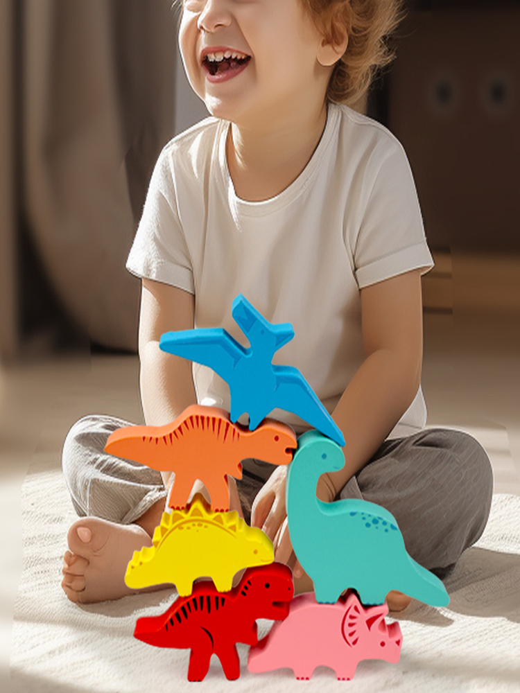 Wooden Balance Blocks Toys For - Party Games Kids Indoor ulasan dan harga