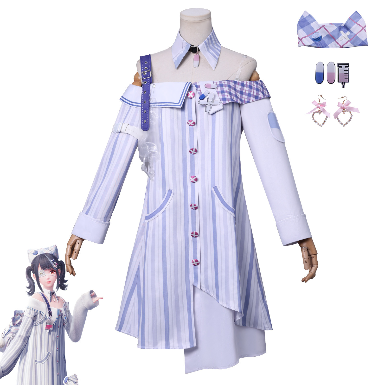 Infinity Nikki Patient Gown La - Party Games Lab ulasan dan harga