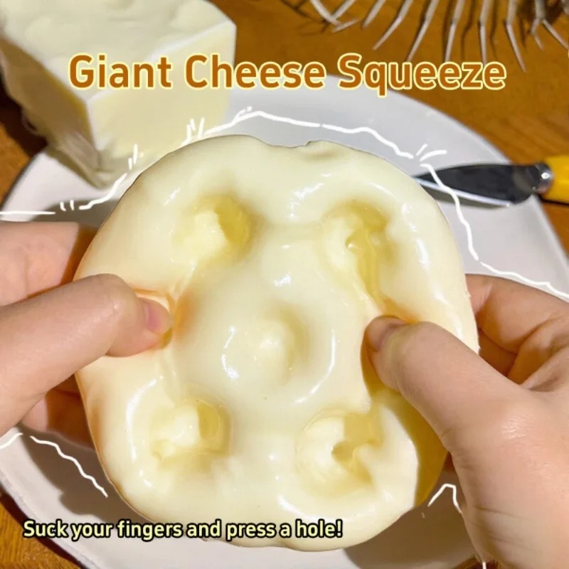 Taba Squishy Cheese Cube Stres - Party Games Young Adults ulasan dan harga