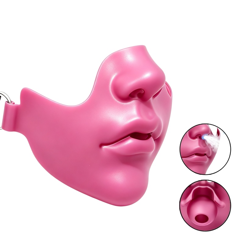 Soft Silicone Half Face Mask w - Party Games Couple ulasan dan harga