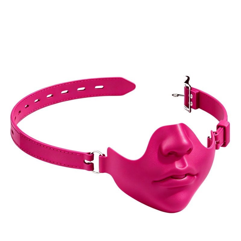 Soft Silicone Half Face Mask w - Party Games Couple ulasan dan harga