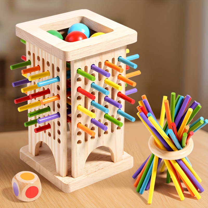 Montessori Wooden Board Game C - Party Games Kids Indoor ulasan dan harga