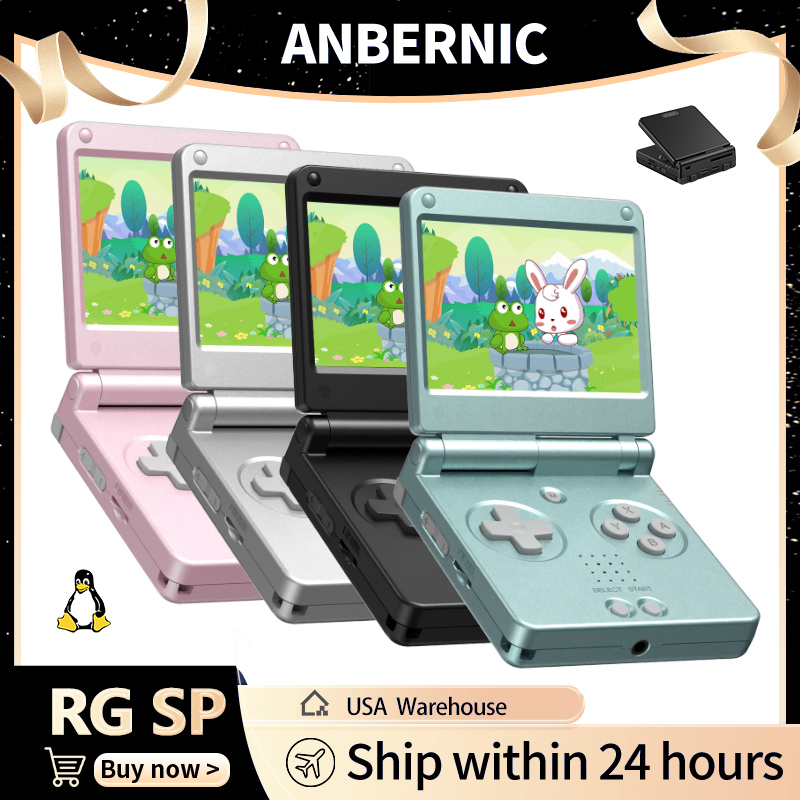 Anbernic RGSP Retro Flip Handh - Party Games Stream ulasan dan harga