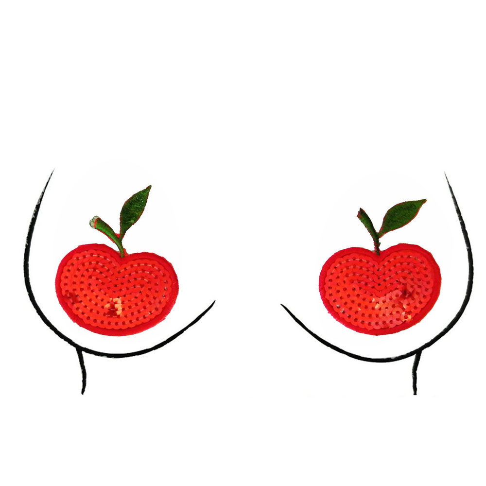 Sequin Fruit Nipple Cover Stra - Party Games Couple ulasan dan harga
