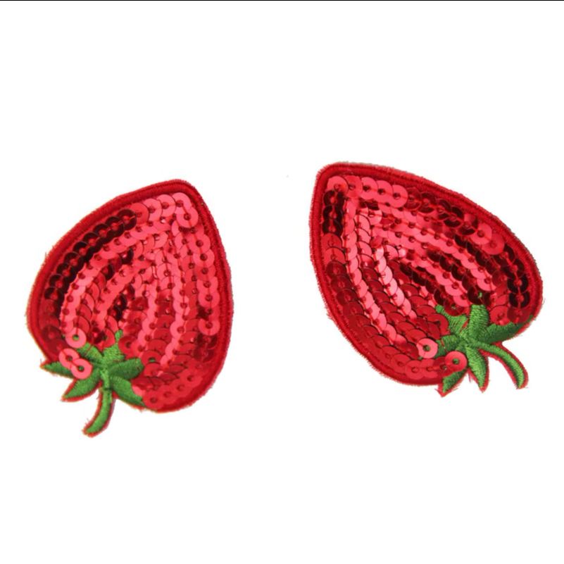 Sequin Fruit Nipple Cover Stra - Party Games Couple ulasan dan harga