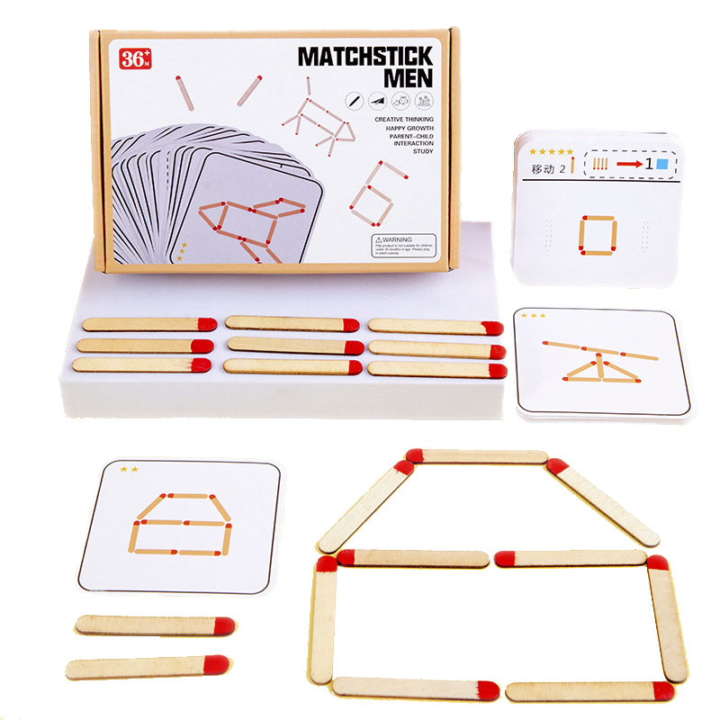 Montessori Matches Puzzles Gam - Party Games Kids Indoor ulasan dan harga