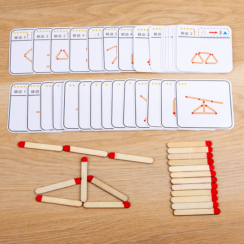 Montessori Matches Puzzles Gam - Party Games Kids Indoor ulasan dan harga