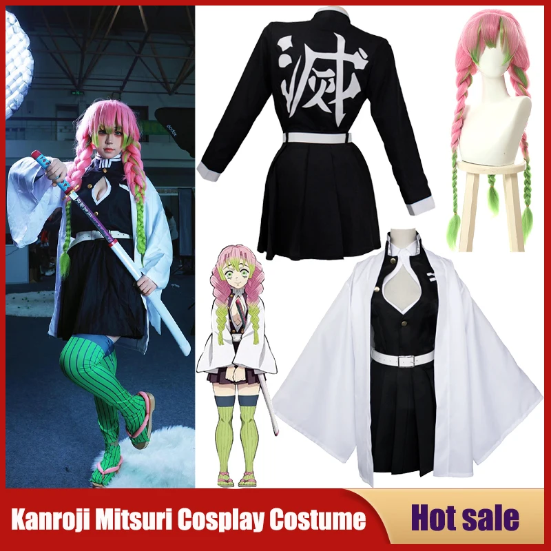 Anime Kanroji Mitsuri Cosplay  - Party Games Kids ulasan dan harga