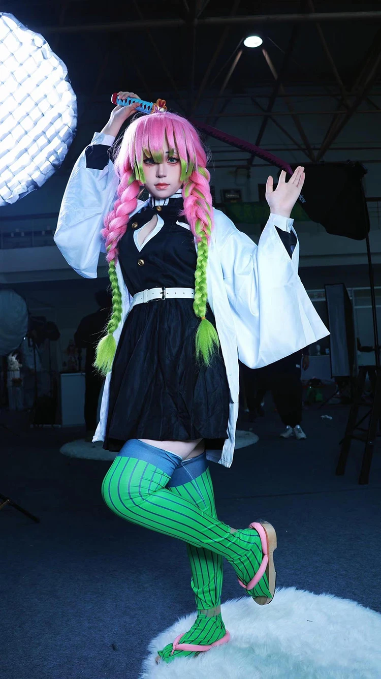 Anime Kanroji Mitsuri Cosplay  - Party Games Kids ulasan dan harga