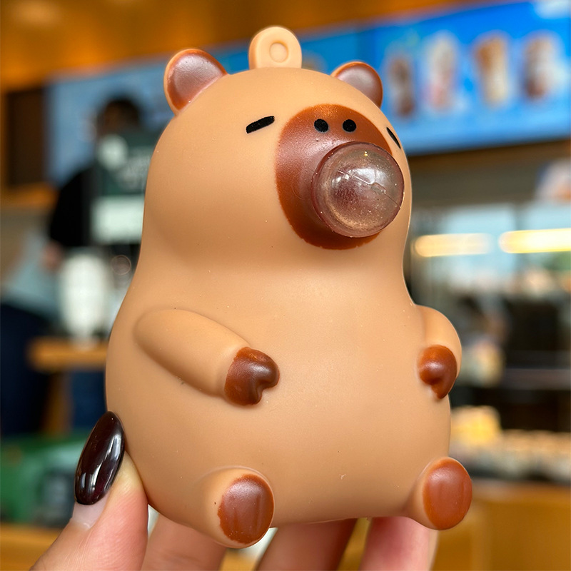 Capybara Doll Pinch Pendant To - Party Games Kids ulasan dan harga