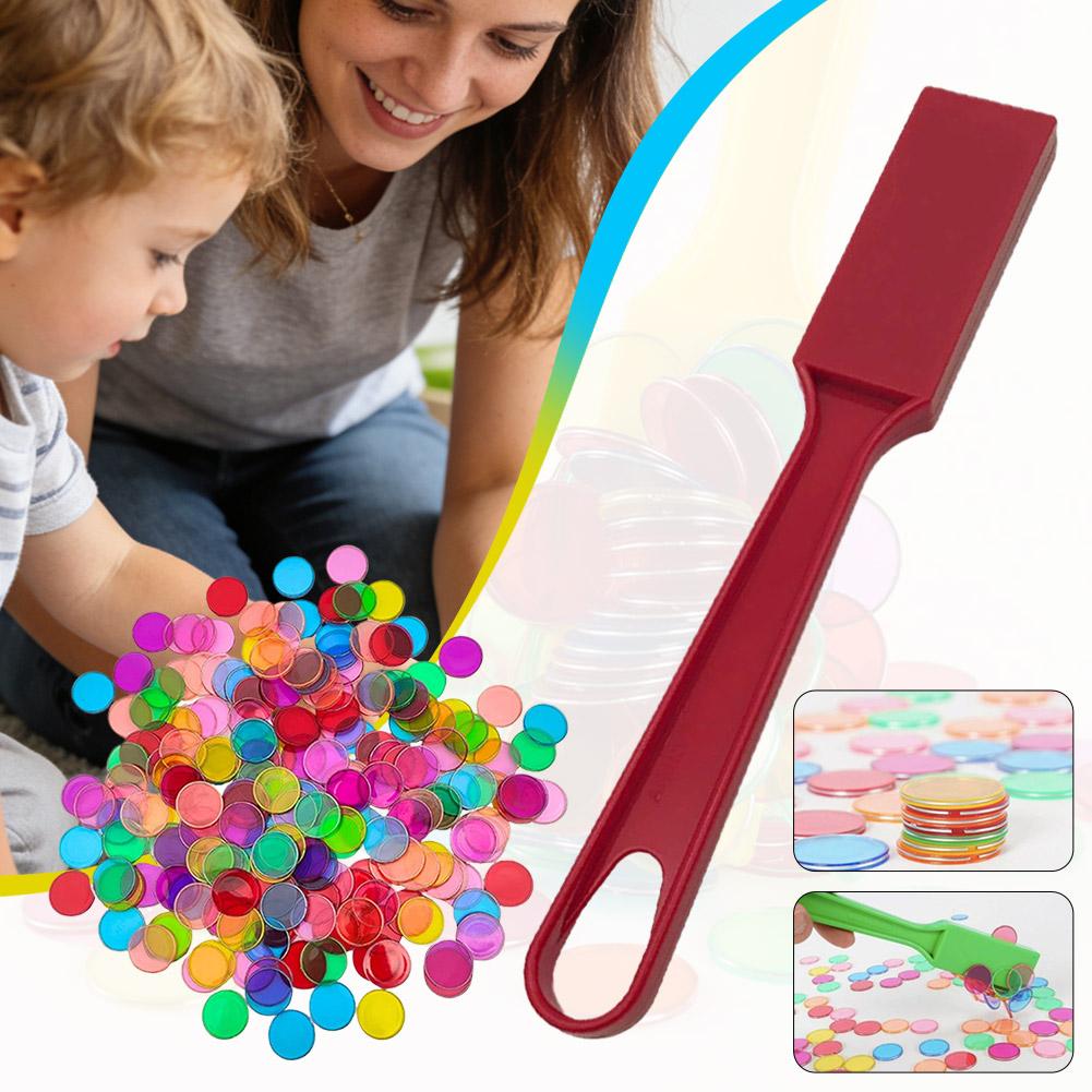 Montessori Magnetic Chips for  - Party Games Bingo ulasan dan harga