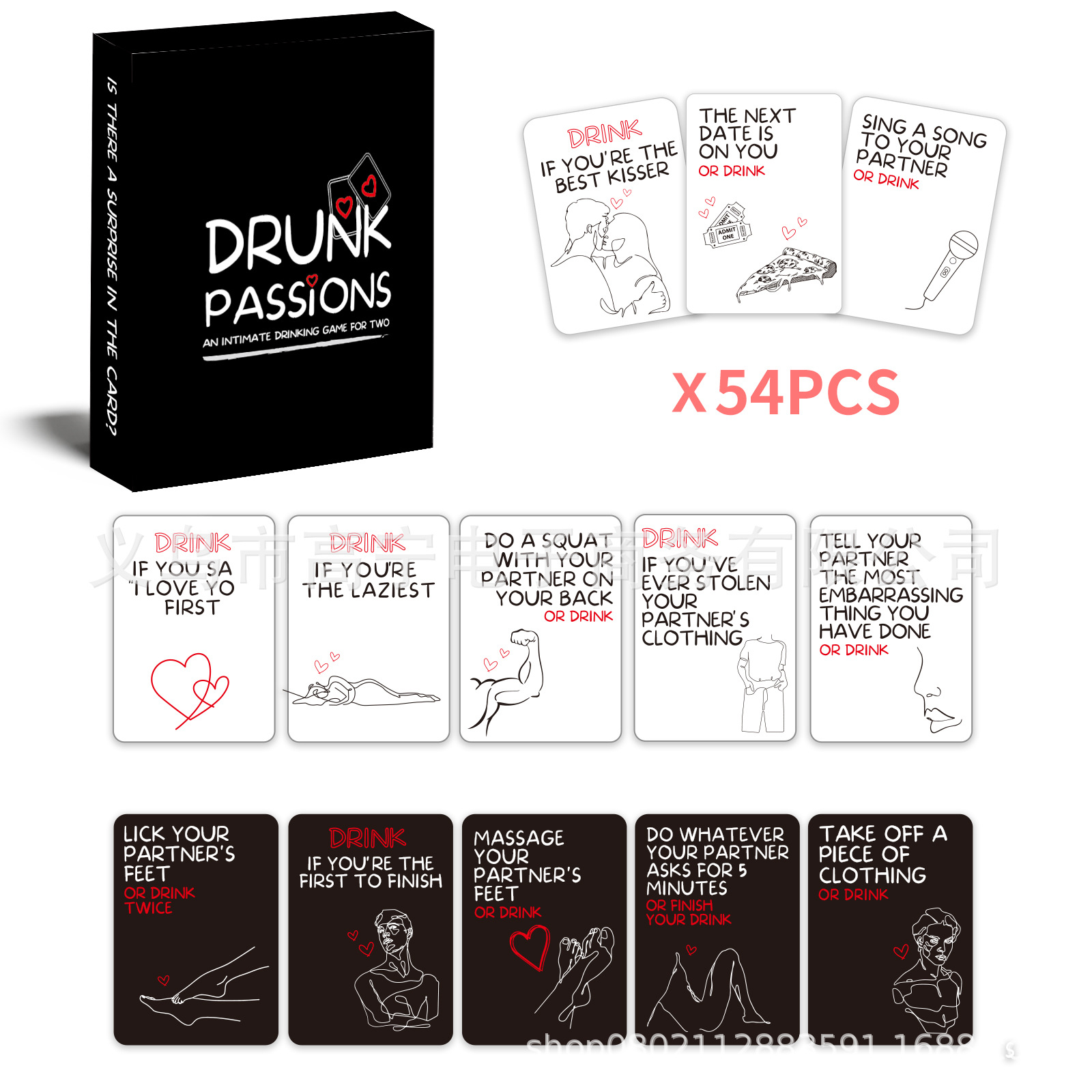Drunk Passions Lovers Couples  - Party Games Couple ulasan dan harga
