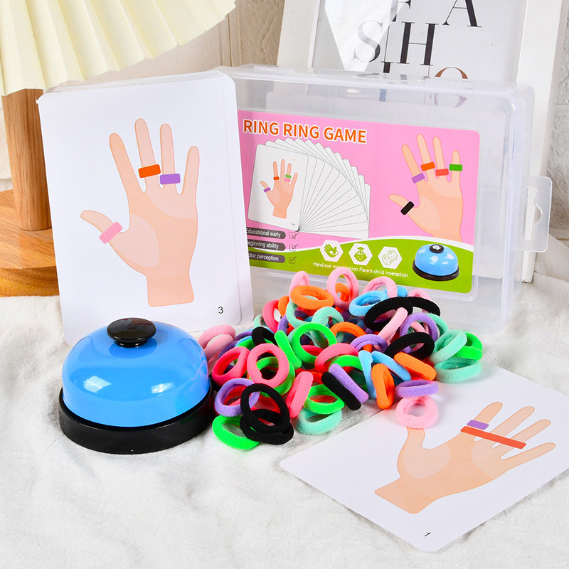 Kids Finger Ring Board Game Co - Party Games Kids Indoor ulasan dan harga