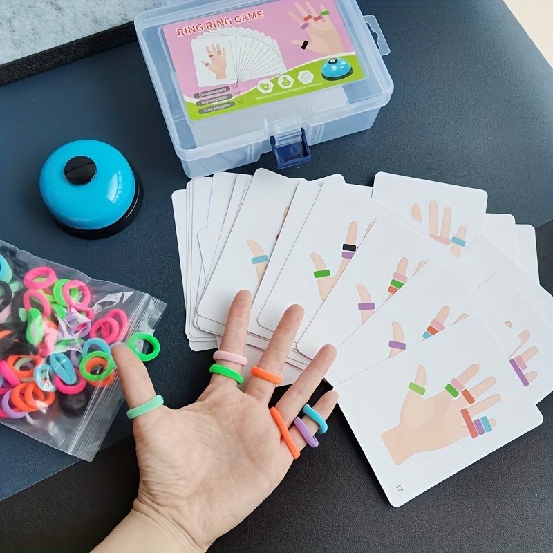 Kids Finger Ring Board Game Co - Party Games Kids Indoor ulasan dan harga