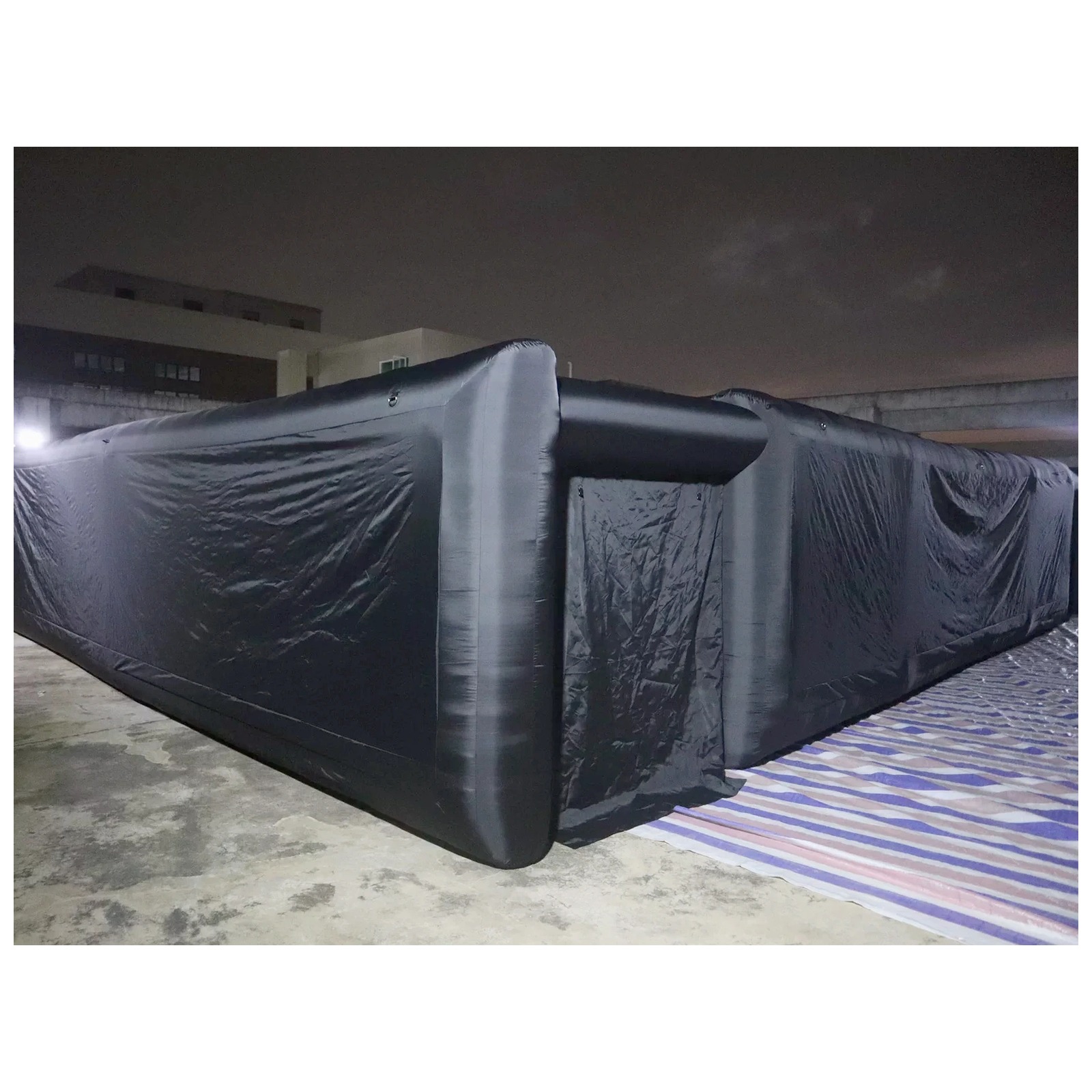 Large Plain Black Inflatable M - Party Games Kids ulasan dan harga