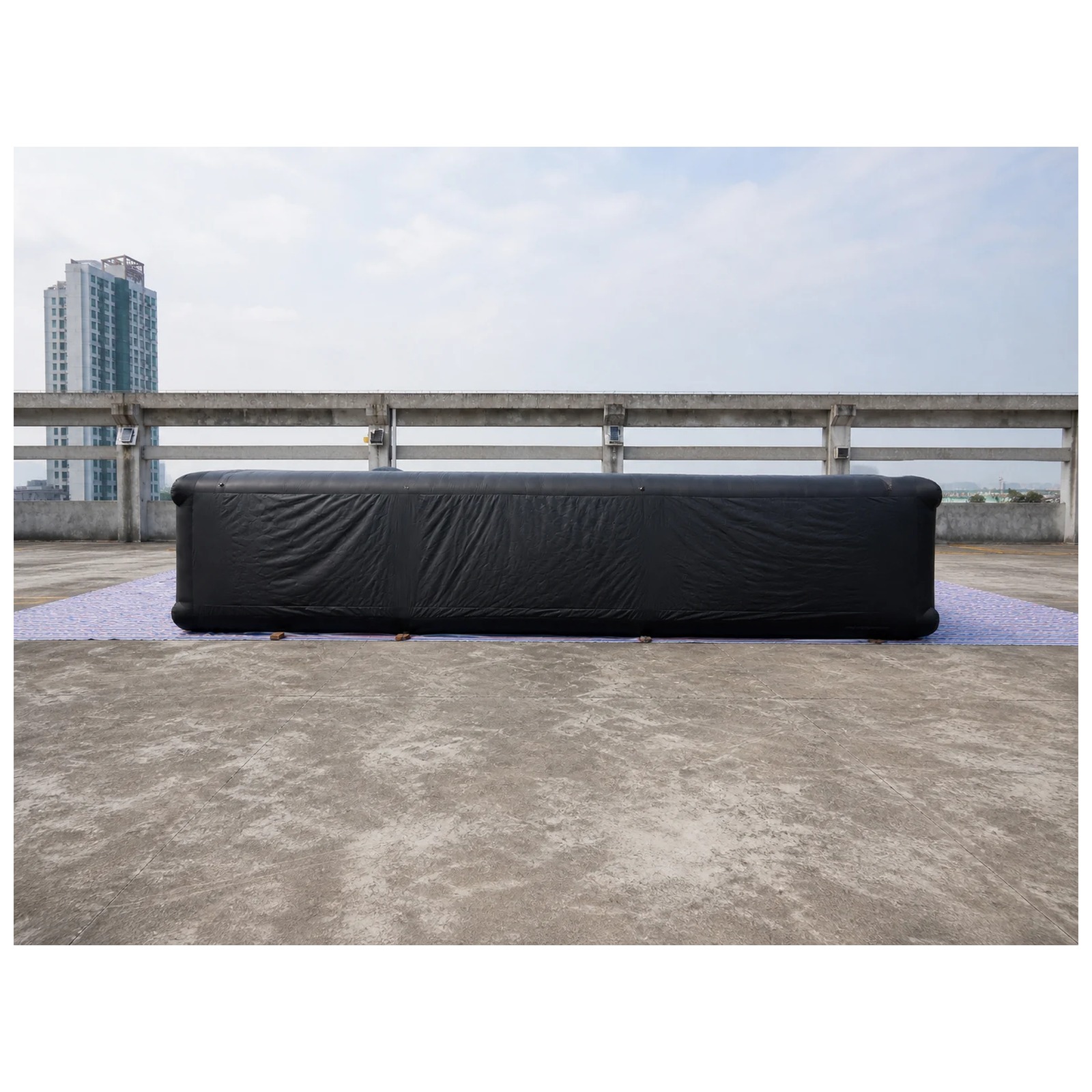 Large Plain Black Inflatable M - Party Games Kids ulasan dan harga
