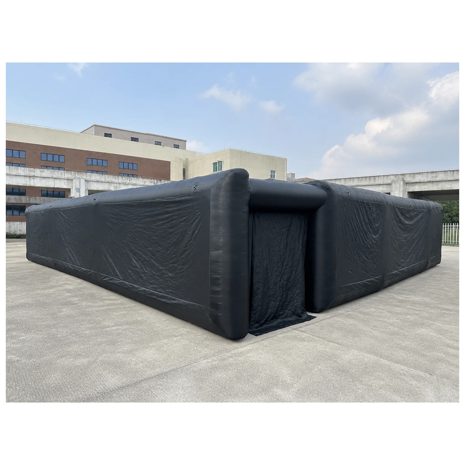 Large Plain Black Inflatable M - Party Games Kids ulasan dan harga