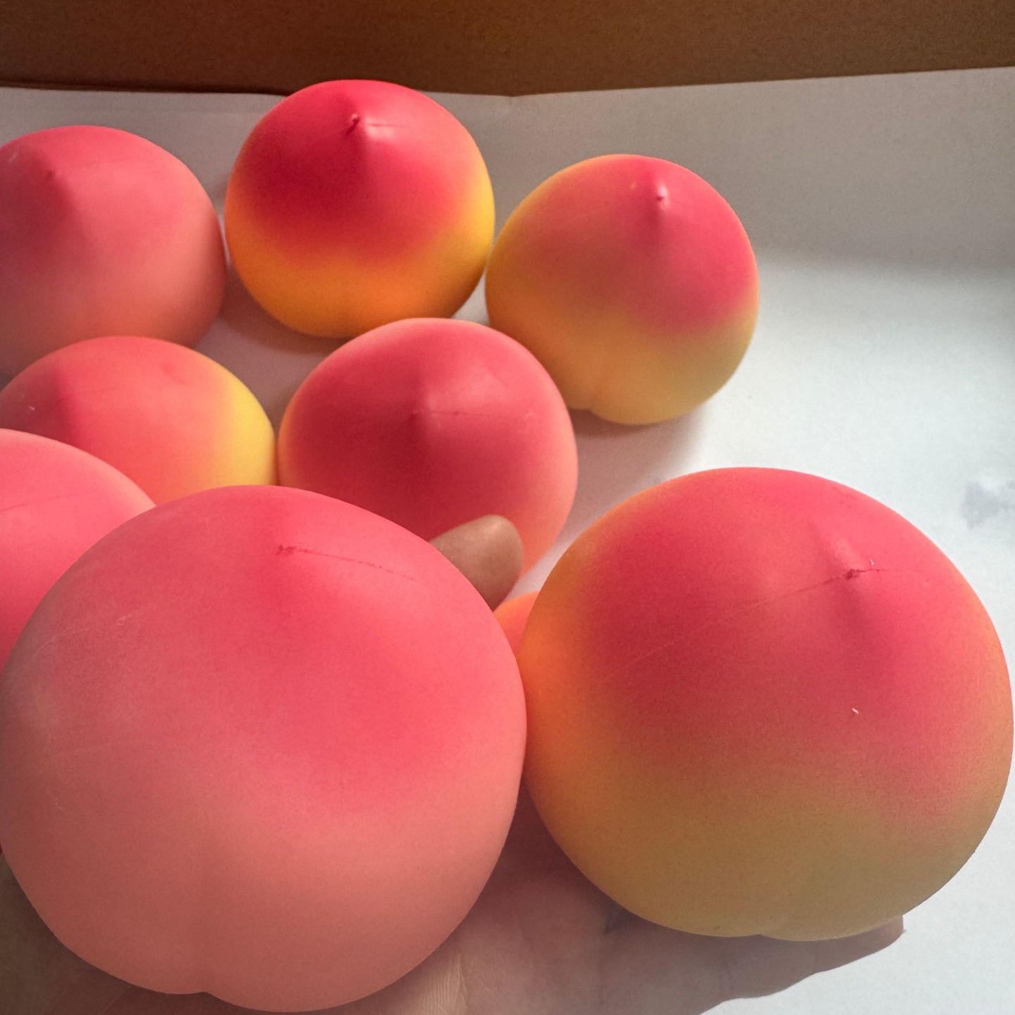 Crispy Sound Peach Fruit Squis - Party Games Young Adults ulasan dan harga