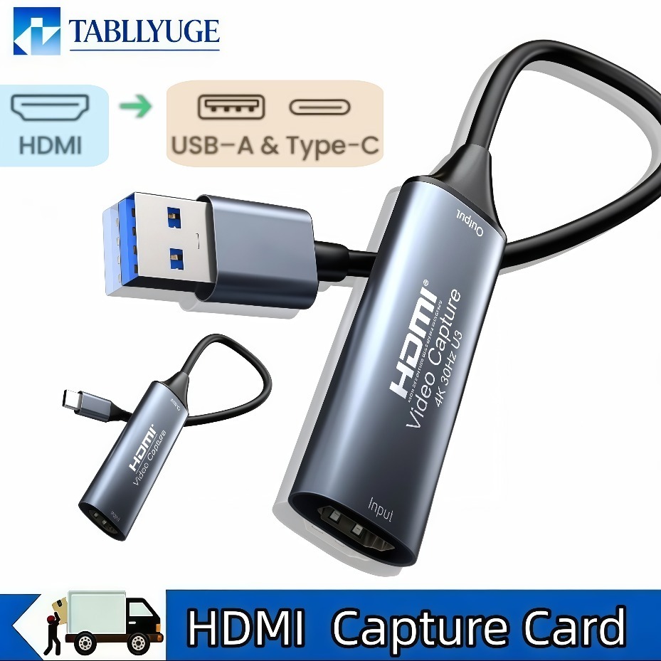 USB-C 2.0/3.0 HDMI Video Captu - Party Games Pc ulasan dan harga
