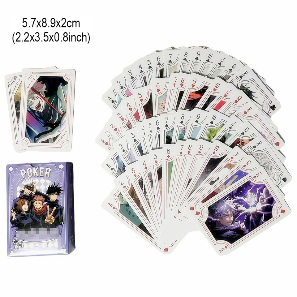 Jujutsu Kaisen Playing Poker C - Party Games Kids Indoor ulasan dan harga