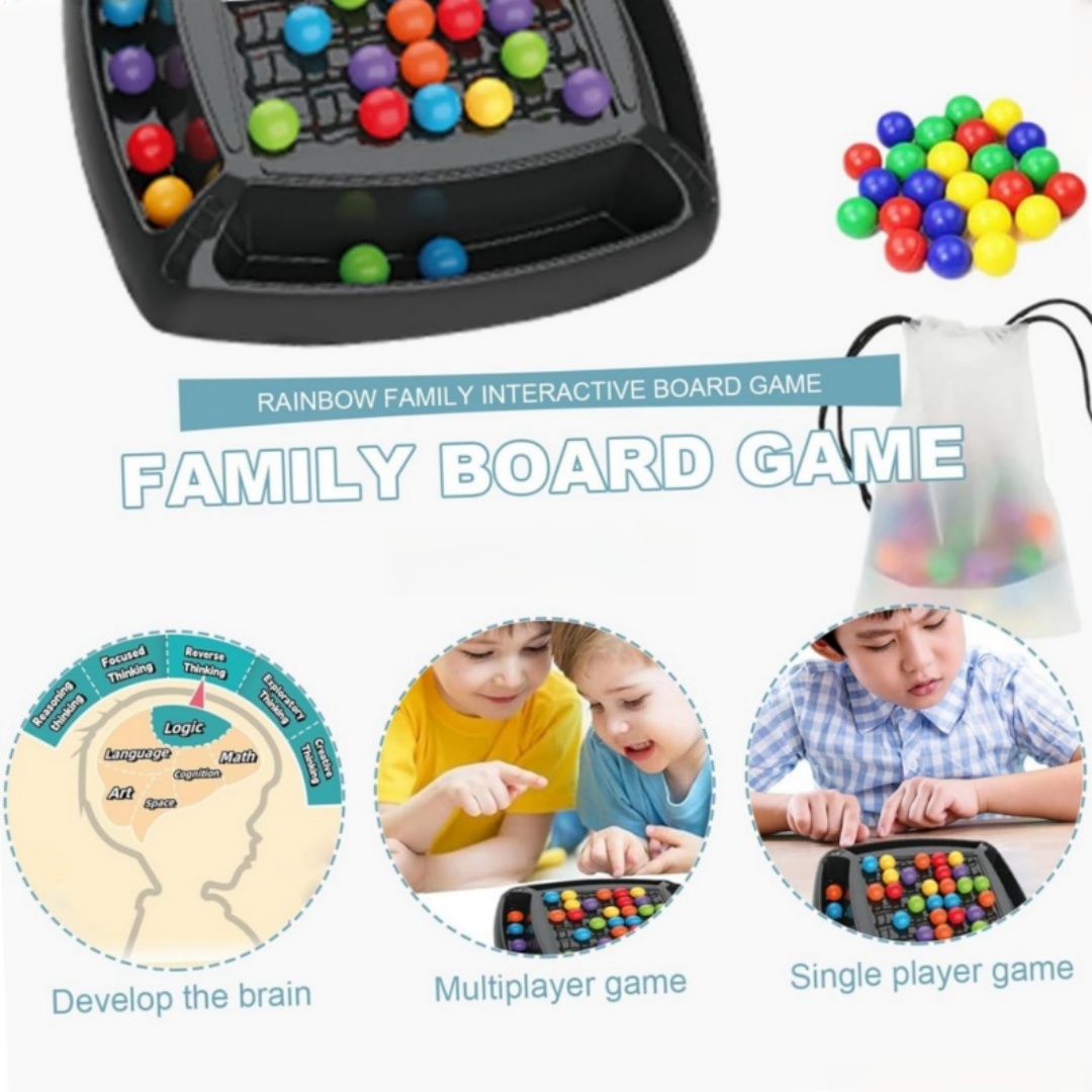 Rainbow Ball Elimination Board - Party Games Elimination ulasan dan harga