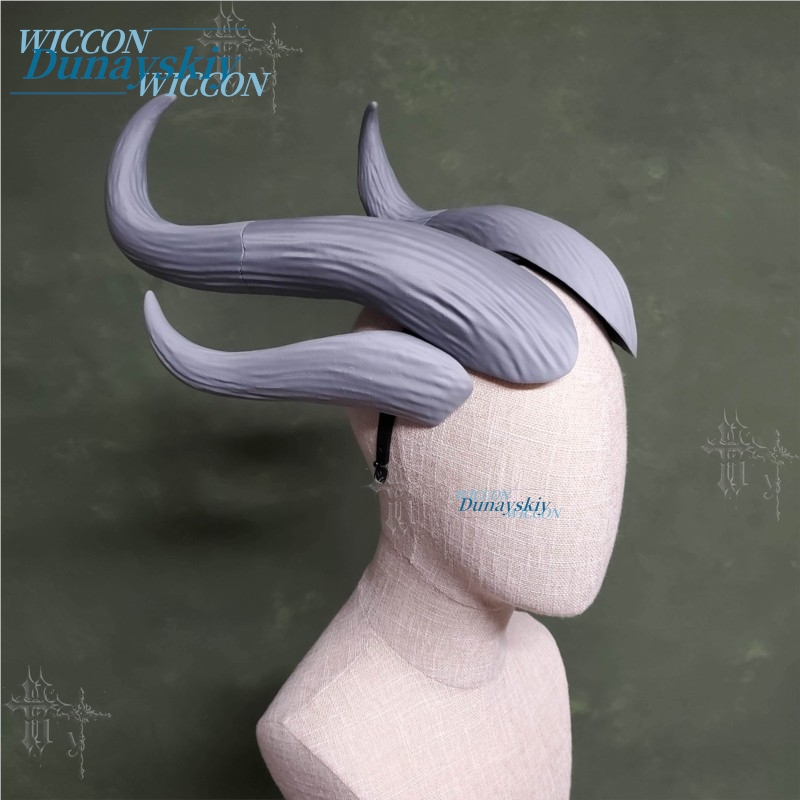 Curved Four Horned Demon Headb - Party Games Stream ulasan dan harga