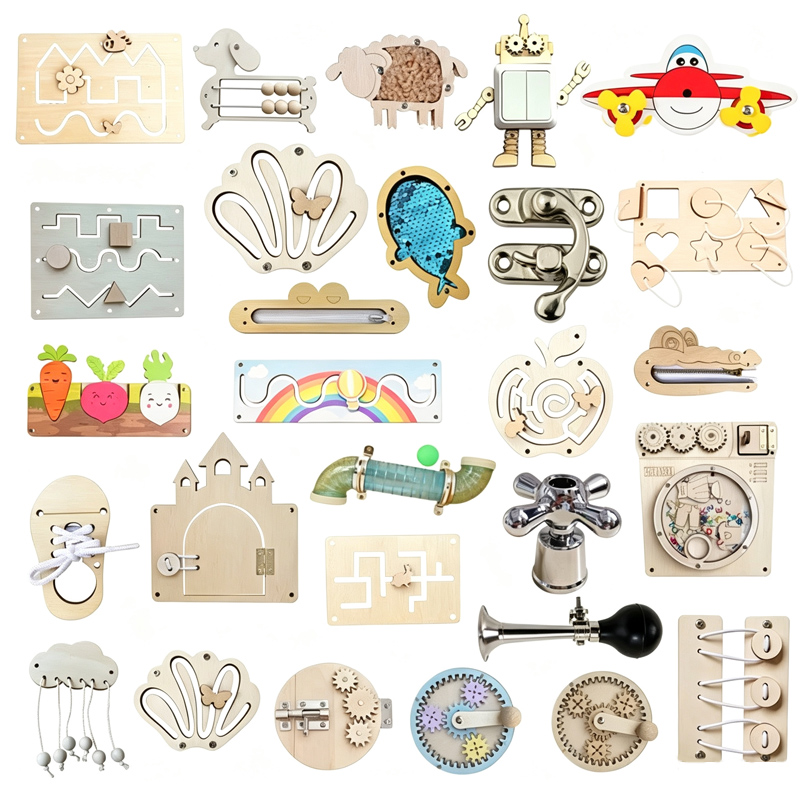Kids Busy Board DIY Accessorie - Party Games Kids Indoor ulasan dan harga