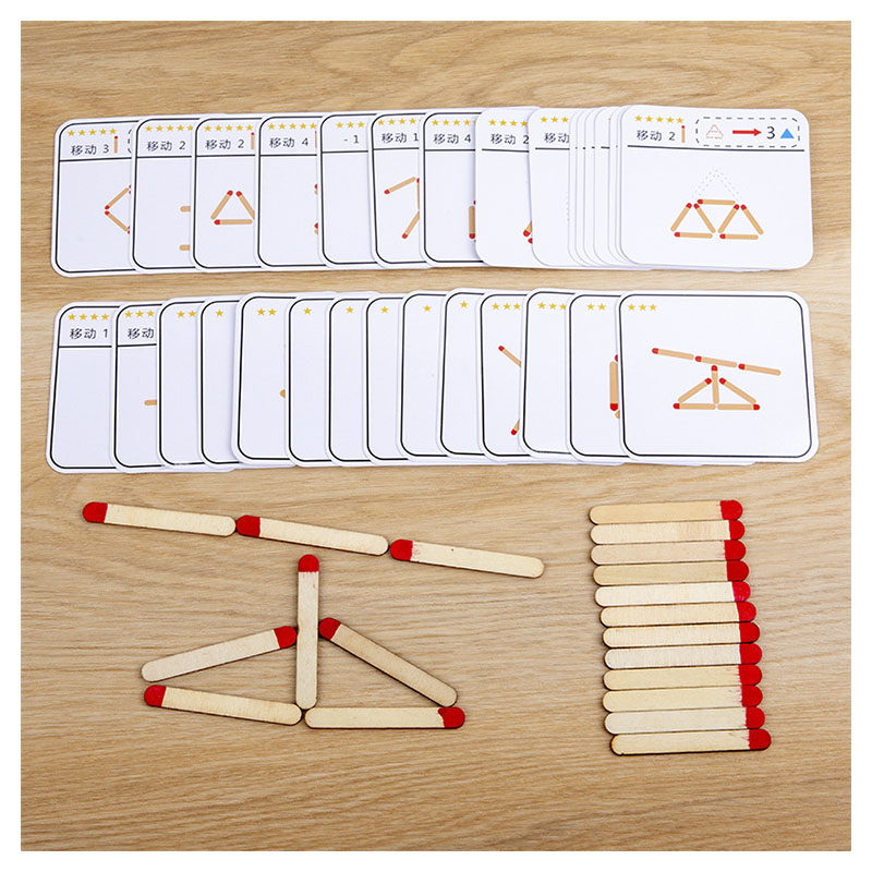 Montessori Matches Puzzles Gam - Party Games Kids Indoor ulasan dan harga
