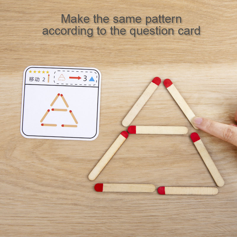 Montessori Matches Puzzles Gam - Party Games Kids Indoor ulasan dan harga