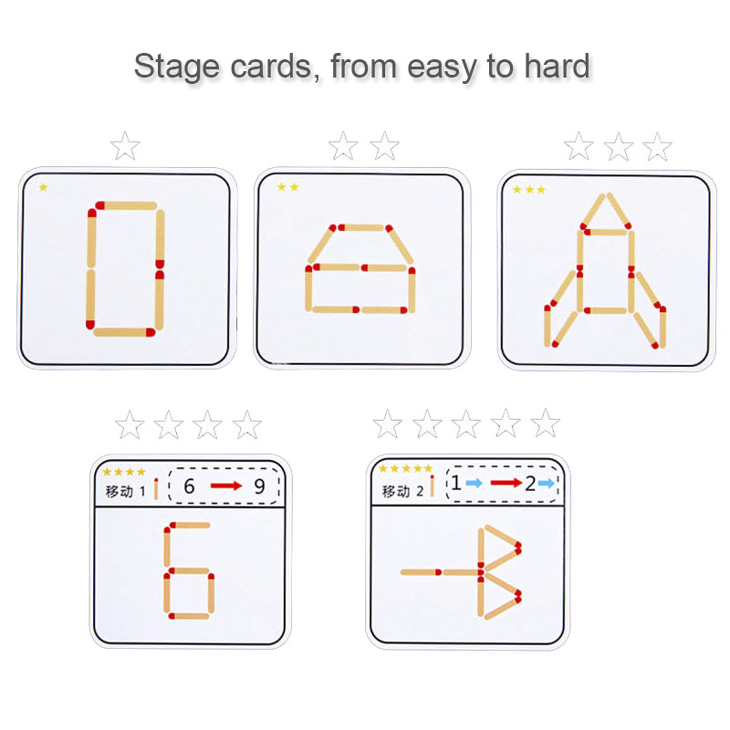 Montessori Matches Puzzles Gam - Party Games Kids Indoor ulasan dan harga