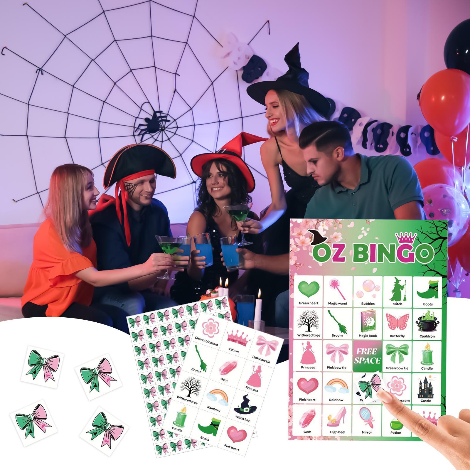 Halloween Bingo Game for Kids  - Party Games Bingo ulasan dan harga