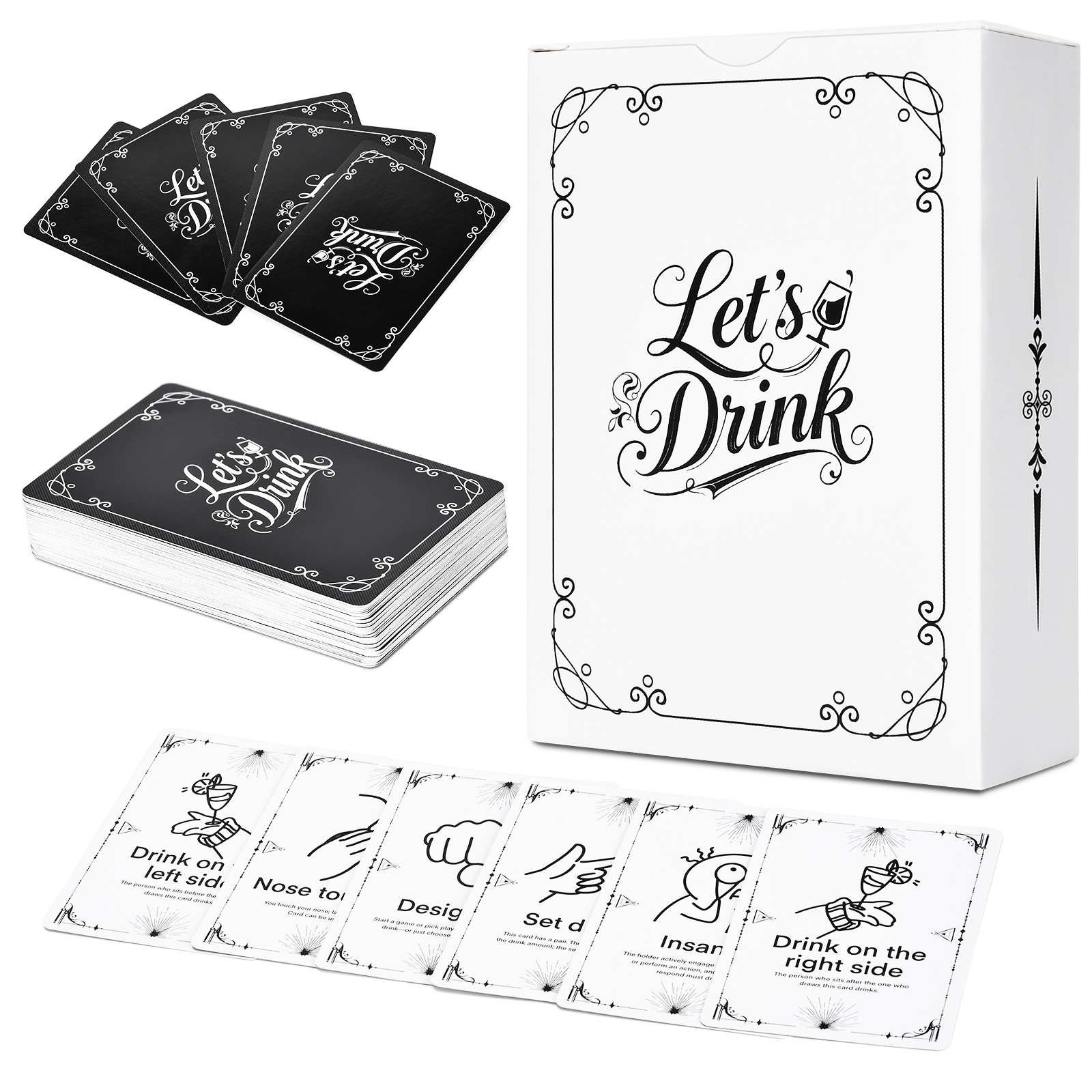 Adult Drinking Game Cards – 52 - Party Games Night ulasan dan harga