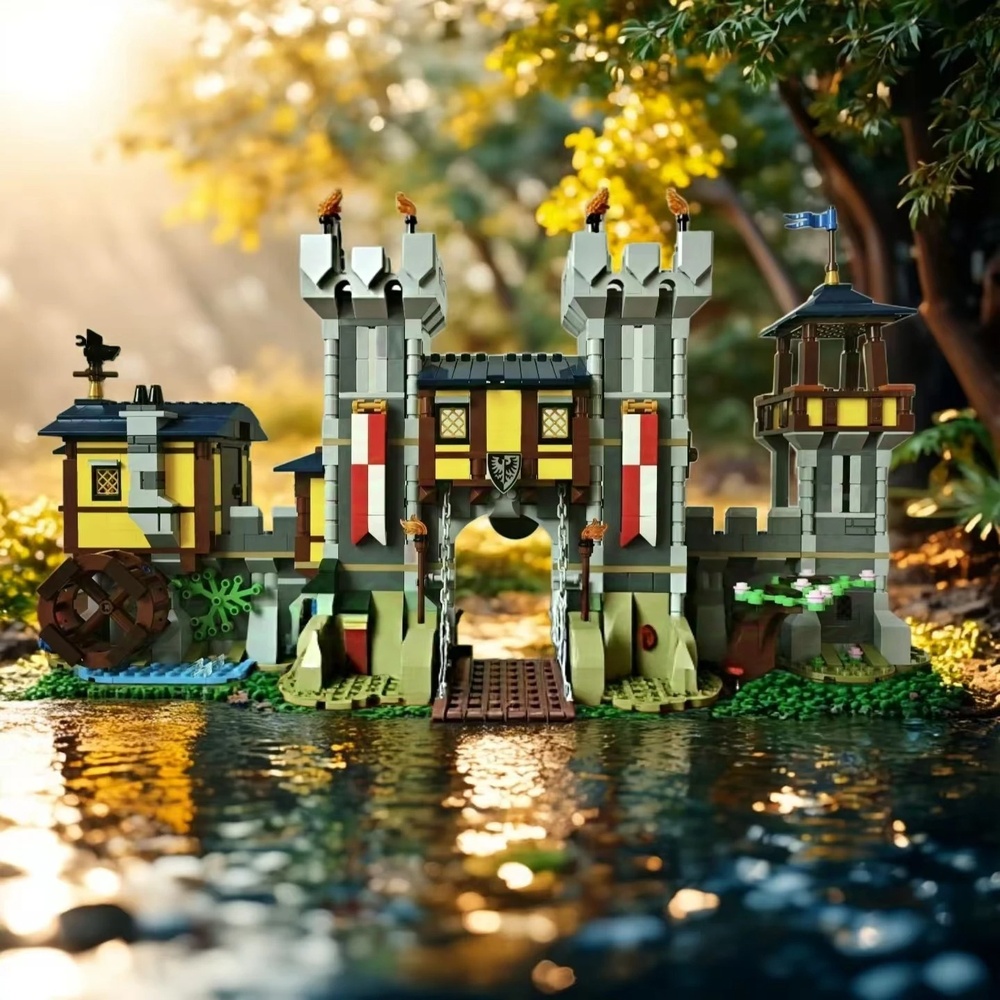 1426pcs New Medieval Castle Ar - Party Games Young Adults ulasan dan harga