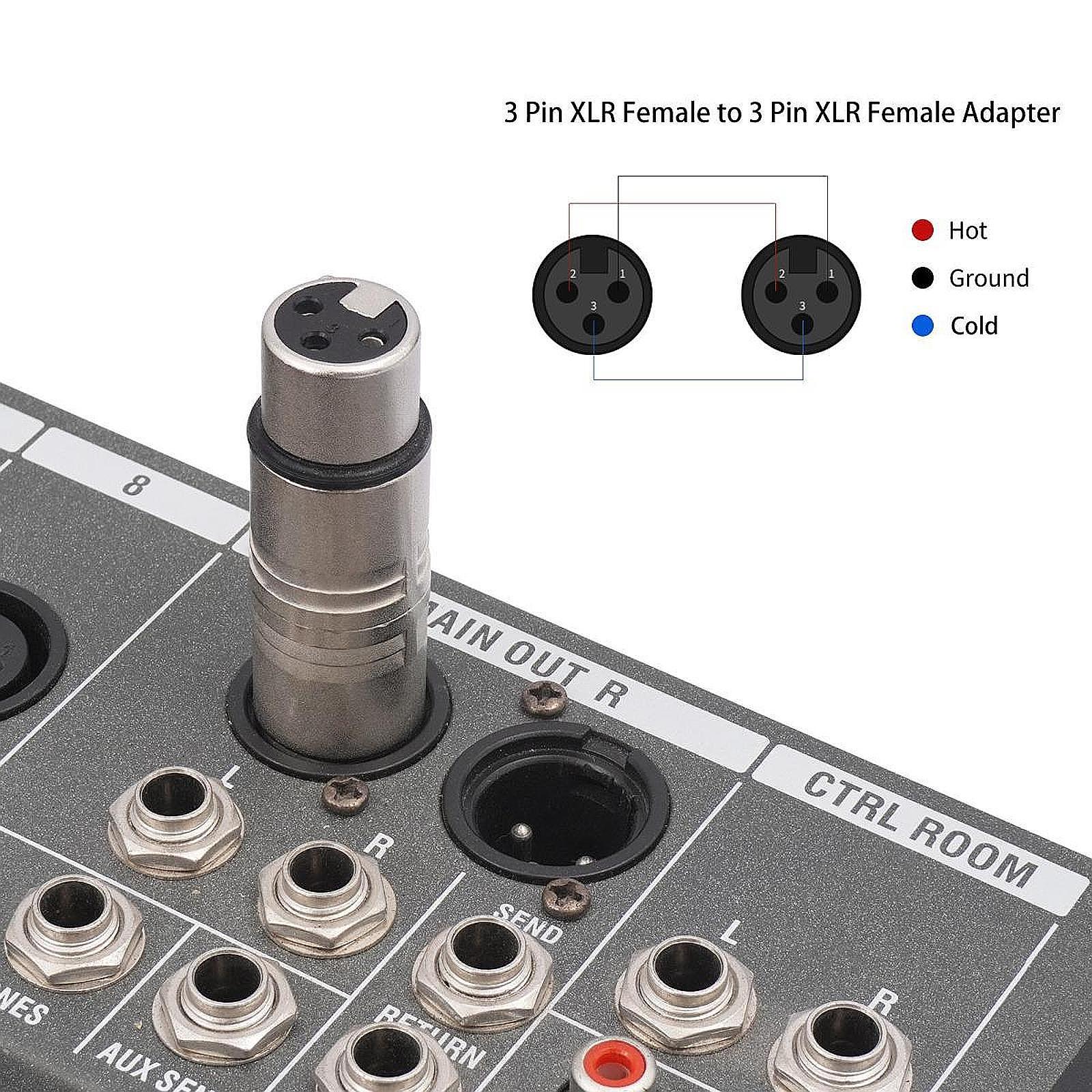 XLR Adapter Extension Coupler  - Party Games Stream ulasan dan harga