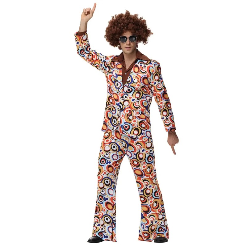 Men Women Retro 70s 80s Hippie - Party Games Couple ulasan dan harga